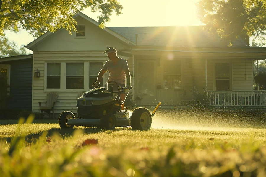 bauer lawn mower